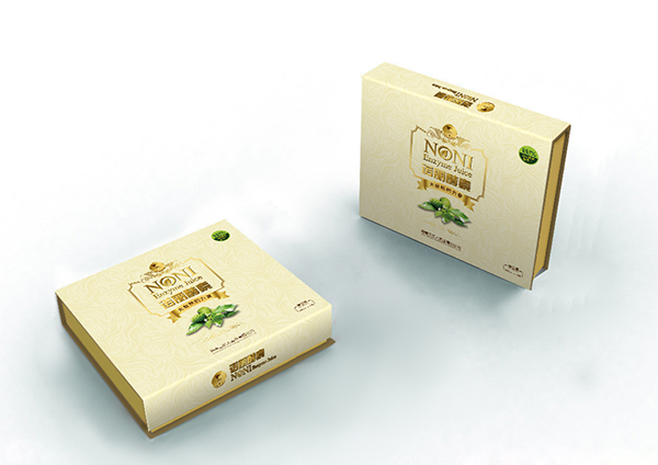 三诺人诺丽酵素礼盒精美包装设计图